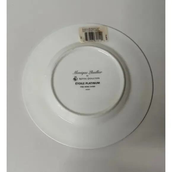 Monique Lhuillier for Royal Doulton 6 1/2" Bread & Butter Plate - KK516 - Picture 2 of 2